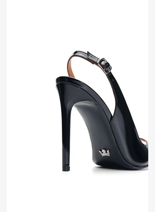 Jayla Rugan 10 Cm Topuklu Ayakkabı - Görsel 9