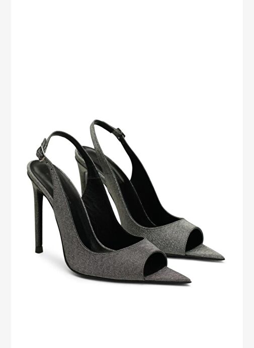 Jayla Simli 10 Cm Topuklu Ayakkabı - Görsel 3