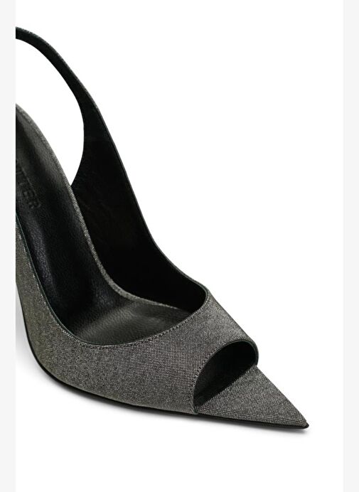 Jayla Simli 10 Cm Topuklu Ayakkabı - Görsel 5