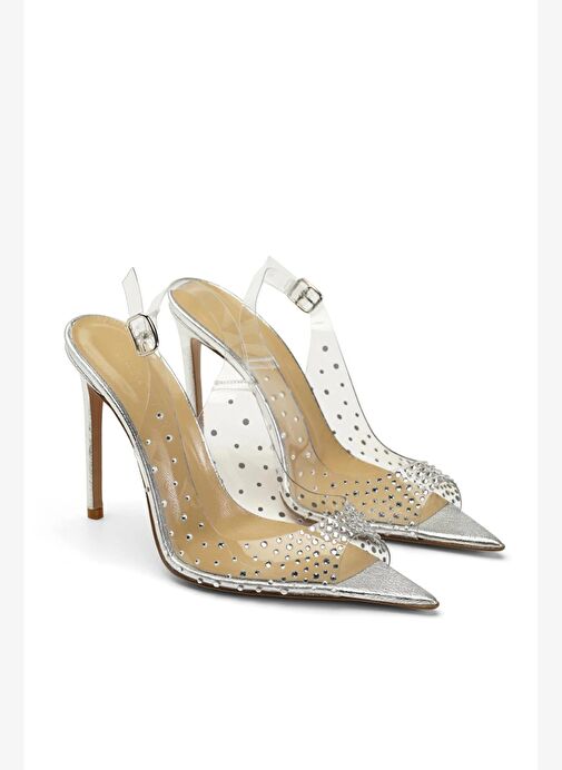 Jayla Deri 10 Cm Topuklu Ayakkabı - Görsel 5