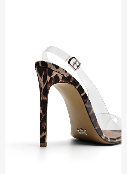 Jayla Saten 10 Cm Topuklu Ayakkabı - Görsel 5