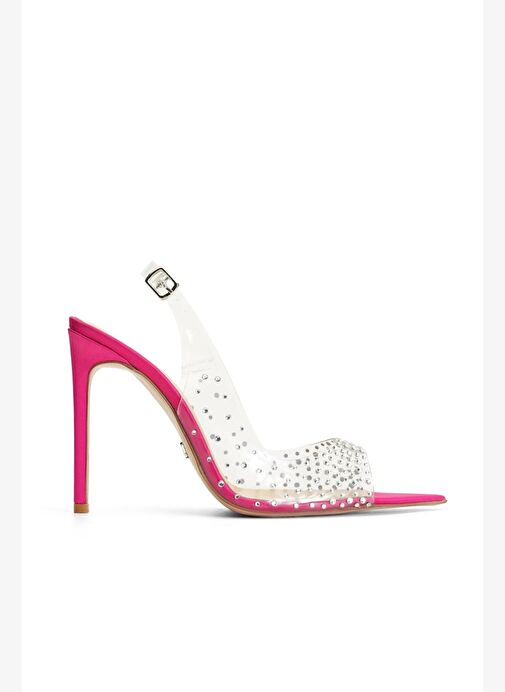 Jayla Saten 10 Cm Topuklu Ayakkabı - Görsel 2