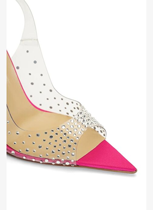 Jayla Saten 10 Cm Topuklu Ayakkabı - Görsel 4