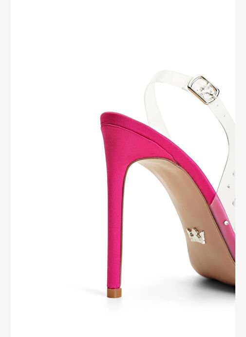 Jayla Saten 10 Cm Topuklu Ayakkabı - Görsel 5