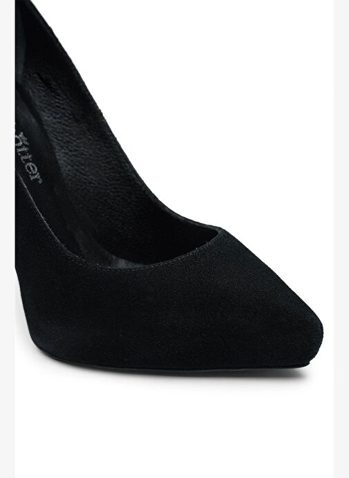 Jenner Süet 12 Cm Stiletto - Görsel 4