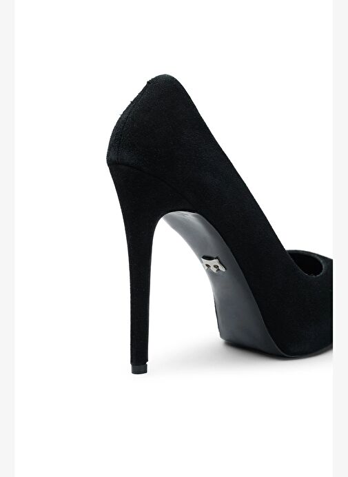 Jenner Süet 12 Cm Stiletto - Görsel 5