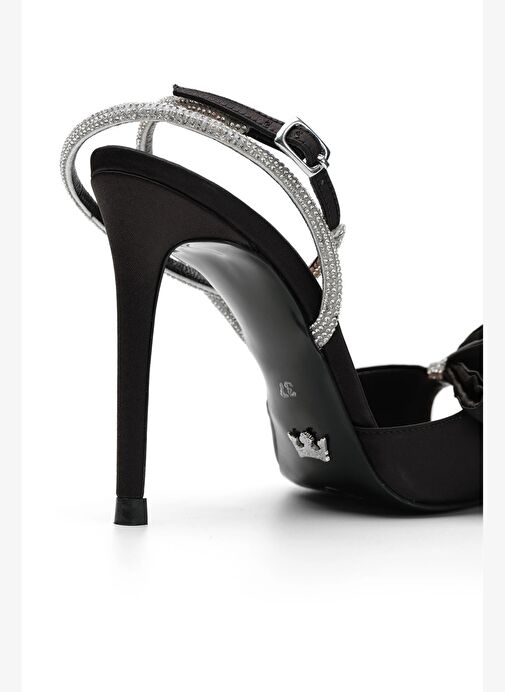 John Saten 10 Cm Topuklu Ayakkabı - Görsel 5