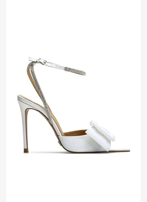 John Saten 10 Cm Topuklu Ayakkabı - Görsel 2