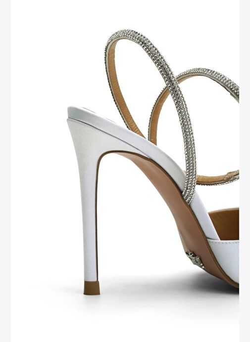 John Saten 10 Cm Topuklu Ayakkabı - Görsel 5