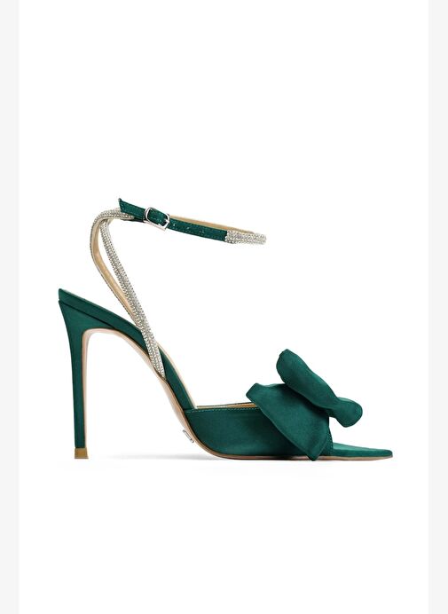 John Saten 10 Cm Topuklu Ayakkabı - Görsel 2