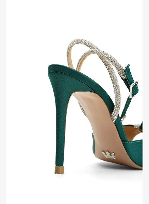 John Saten 10 Cm Topuklu Ayakkabı - Görsel 5