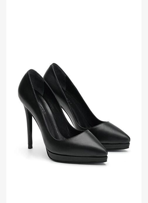 Kendal Deri 12 Cm Stiletto - Görsel 3