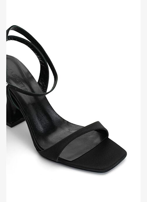 Krısty Saten 8 Cm Topuklu Ayakkabı - Görsel 4