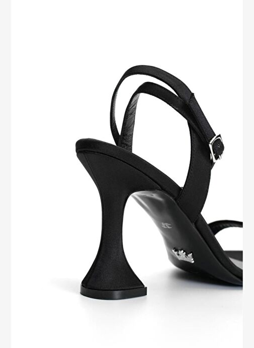 Krısty Saten 8 Cm Topuklu Ayakkabı - Görsel 5