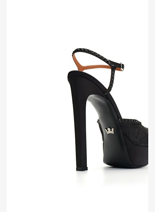 Lavınıa Saten 14 Cm Platform Topuklu Ayakkabı - Görsel 5
