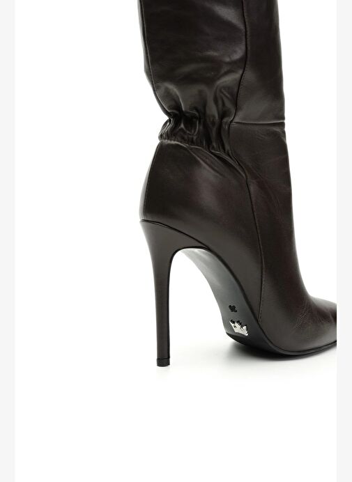 Lena Deri 10 Cm Topuklu Bot - Görsel 4