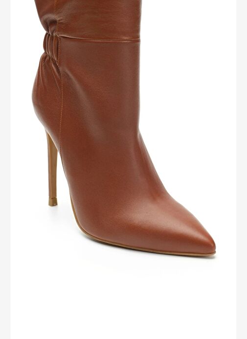 Lena Deri 10 Cm Topuklu Bot - Görsel 4