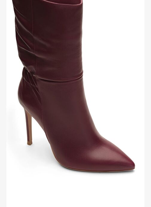 Lena Deri 10 Cm Topuklu Bot - Görsel 4