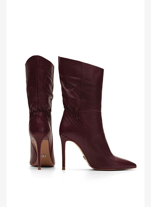 Lena Deri 10 Cm Topuklu Bot - Görsel 5