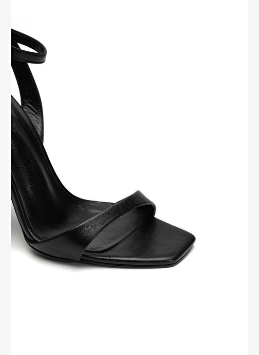 Lesley Deri 10 Cm Topuklu Ayakkabı - Görsel 3