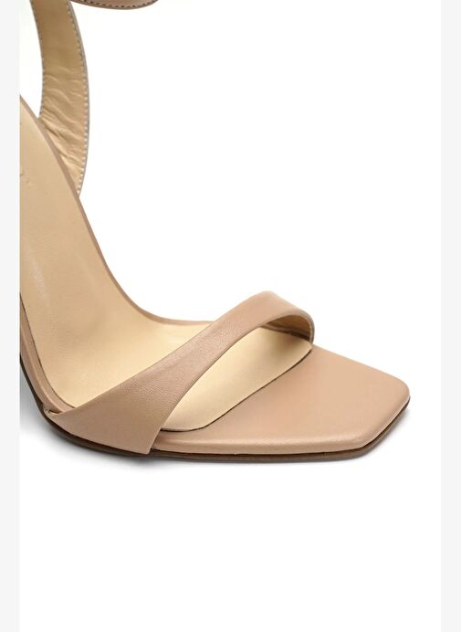 Lesley Deri 10 Cm Topuklu Ayakkabı - Görsel 4