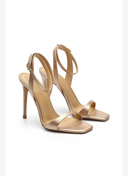 Lesley Deri 10 Cm Topuklu Ayakkabı - Görsel 3