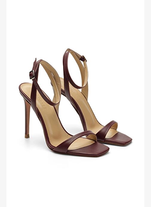 Lesley Deri 10 Cm Topuklu Ayakkabı - Görsel 3