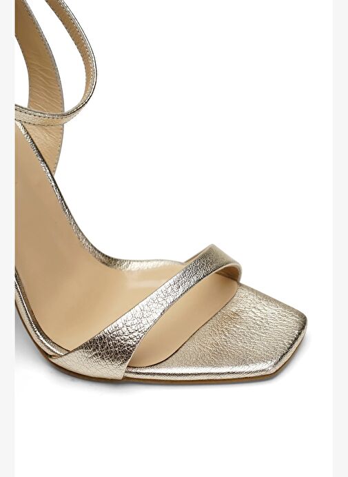 Lesley Deri 10 Cm Topuklu Ayakkabı - Görsel 4