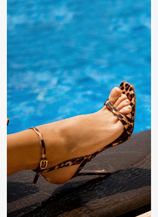 Lesley Saten 10 Cm Topuklu Ayakkabı - Görsel 6