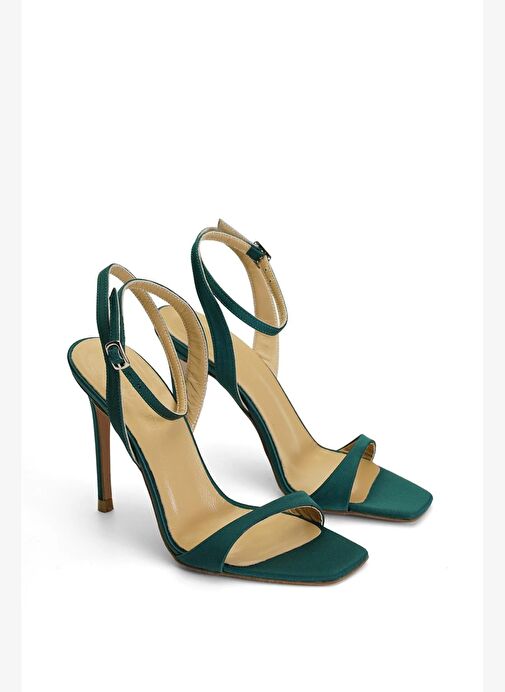 Lesley Saten 10 Cm Topuklu Ayakkabı - Görsel 7