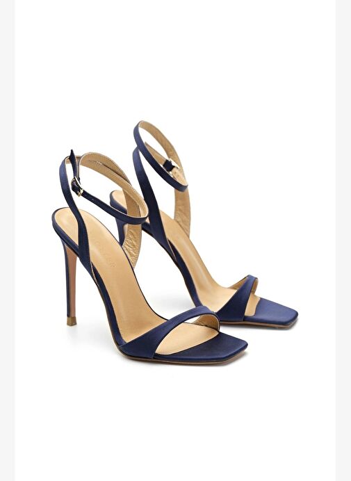 Lesley Saten 10 Cm Topuklu Ayakkabı - Görsel 3