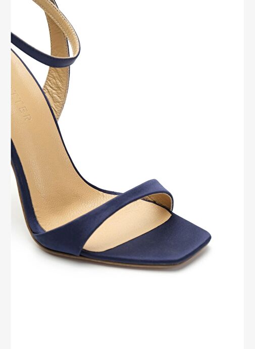 Lesley Saten 10 Cm Topuklu Ayakkabı - Görsel 4