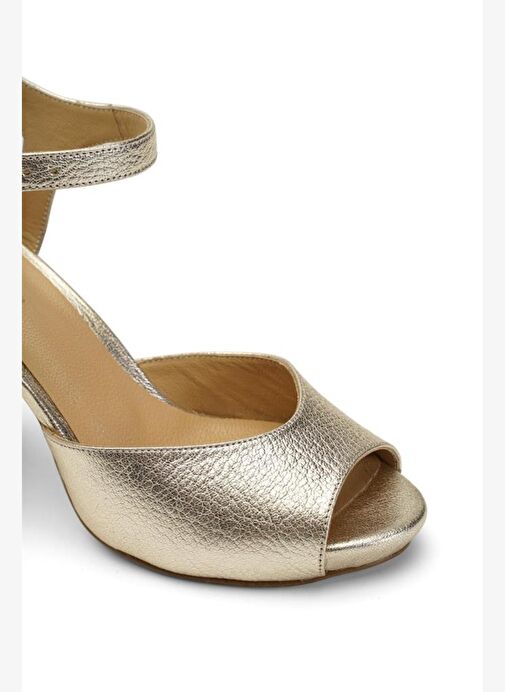 Lınes X2 Deri 10 Cm Topuklu Ayakkabı - Görsel 5