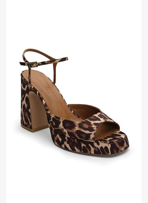 Lısbon Saten 10 Cm Platform Topuklu Ayakkabı - Görsel 4