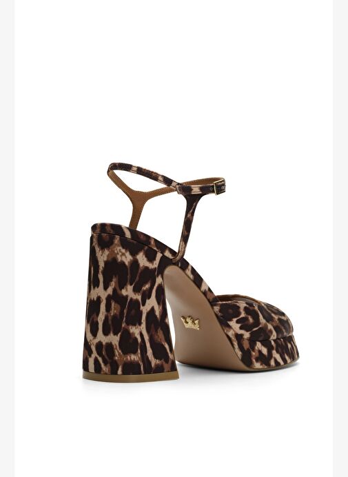 Lısbon Saten 10 Cm Platform Topuklu Ayakkabı - Görsel 5