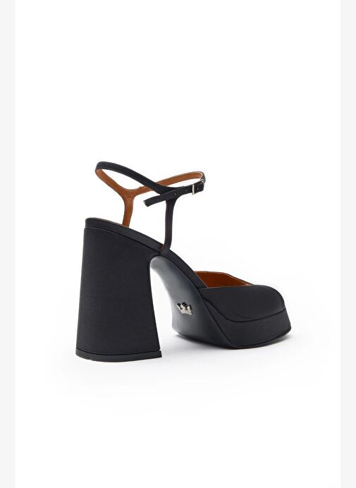 Lısbon Saten 10 Cm Platform Topuklu Ayakkabı - Görsel 6