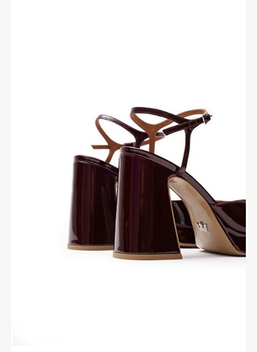 Lısbon Rugan 10 Cm Platform Topuklu Ayakkabı - Görsel 6