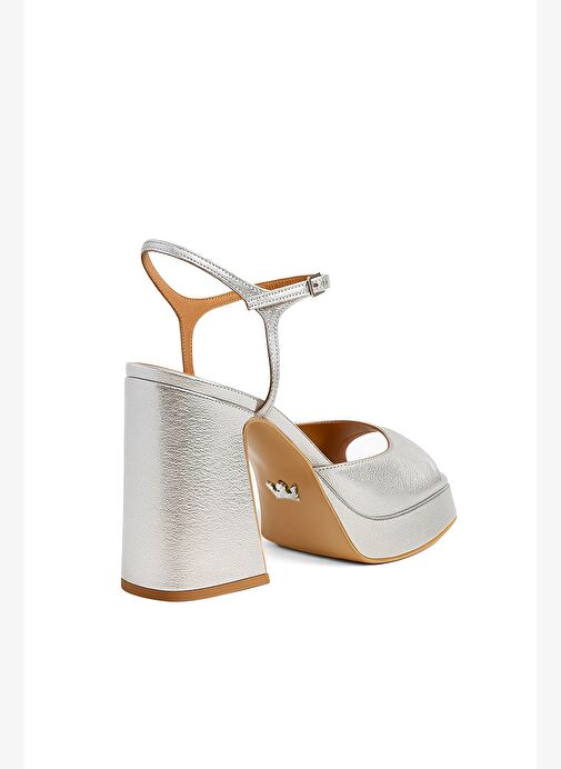 Lısbon Deri 10 Cm Platform Topuklu Ayakkabı - Görsel 4