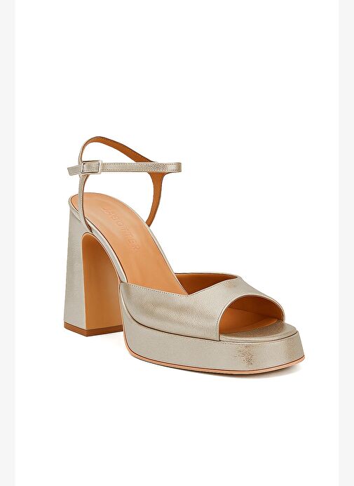 Lısbon Deri 10 Cm Platform Topuklu Ayakkabı - Görsel 3