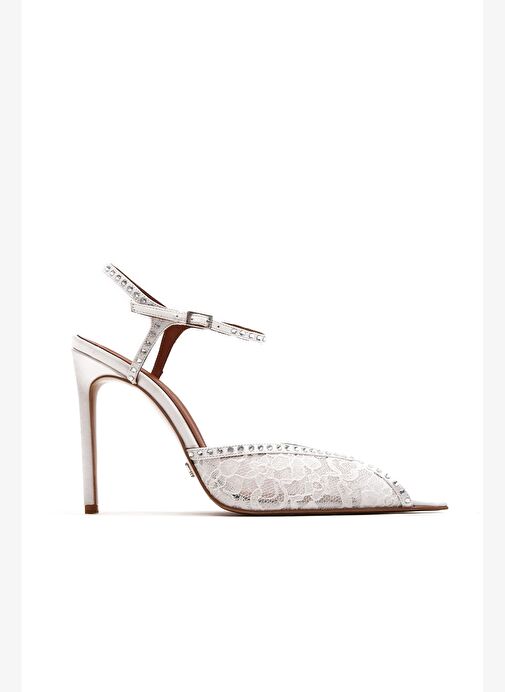 Libertè Saten 10 Cm Topuklu Ayakkabı - Görsel 9