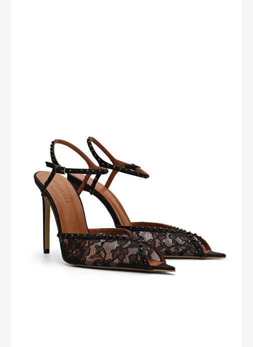 Libertè Saten 10 Cm Topuklu Ayakkabı - Görsel 3