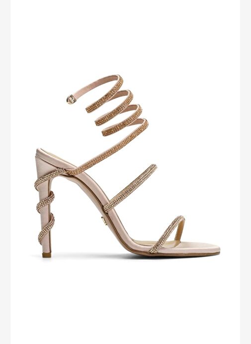 Lillian Saten 10 Cm Topuklu Ayakkabı - Görsel 2