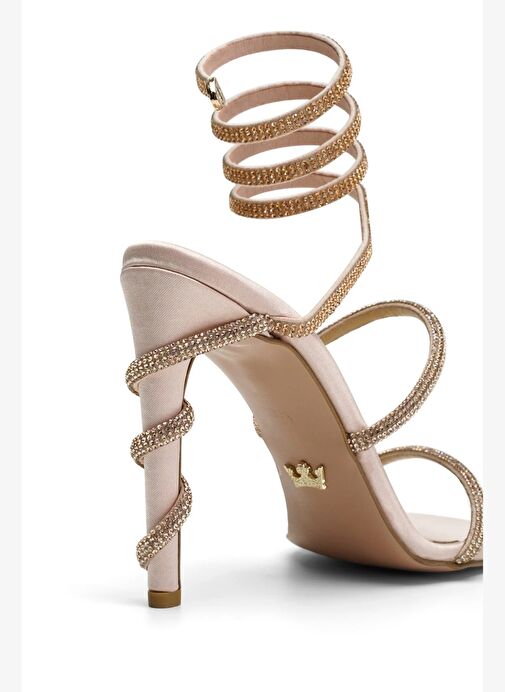 Lillian Saten 10 Cm Topuklu Ayakkabı - Görsel 5