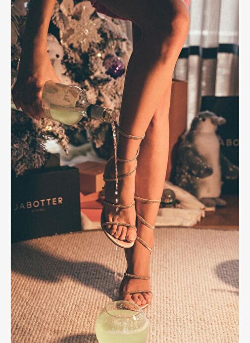 Lillian Saten 10 Cm Topuklu Ayakkabı - Görsel 6