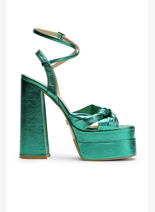 Lorena Deri 14 Cm Platform Topuklu Ayakkabı - Görsel 2