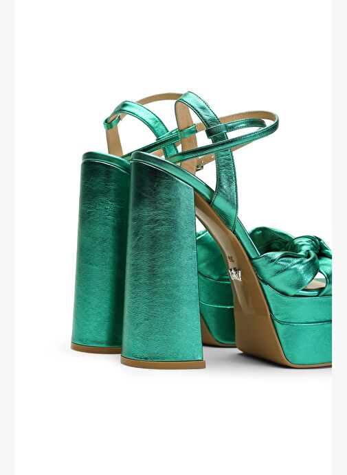 Lorena Deri 14 Cm Platform Topuklu Ayakkabı - Görsel 4