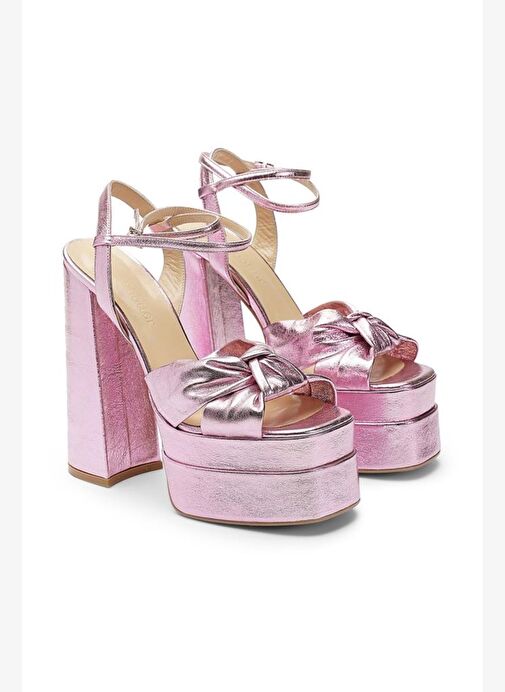 Lorena Deri 14 Cm Platform Topuklu Ayakkabı - Görsel 9