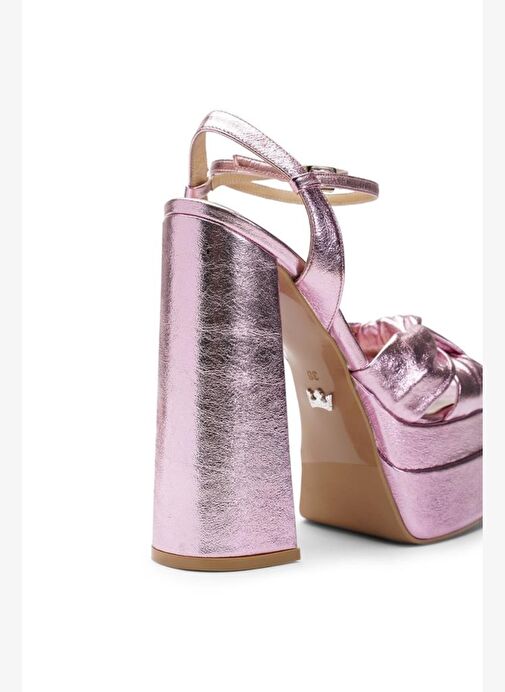 Lorena Deri 14 Cm Platform Topuklu Ayakkabı - Görsel 5