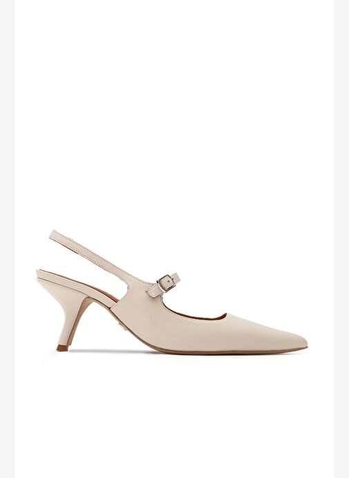 Louvre Deri 6 Cm Stiletto - Görsel 2