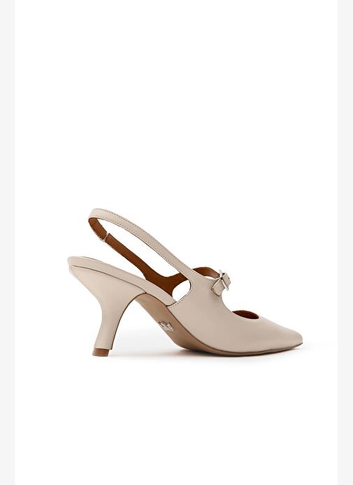 Louvre Deri 6 Cm Stiletto - Görsel 6